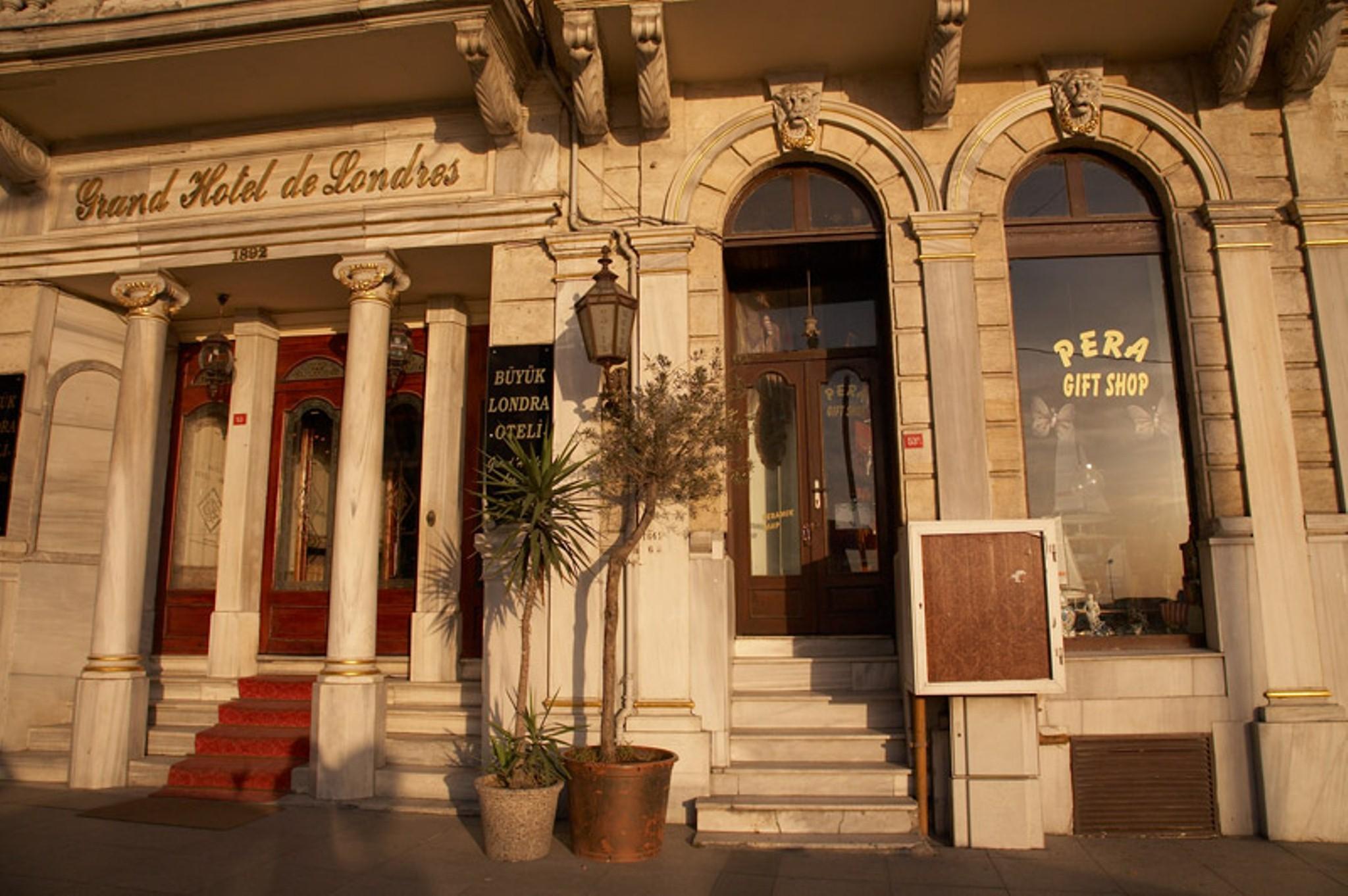 Grand Hotel De Londres Istanbul Exterior foto